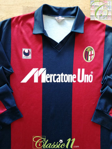 1989/90 Bologna Home Football Shirt. (XL)