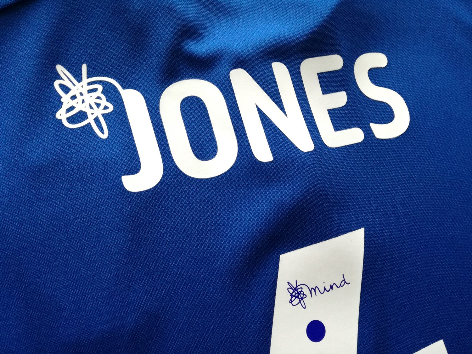 2019/20 Wimbledon Home EFL Football Shirt Jones #4 (XXL)