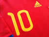 2009/10 Spain Home Football Shirt Fabregas #10 (S)