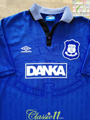 1995/96 Everton Home Football Shirt (XL)