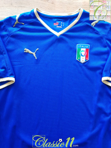 2008/09 Italy Home Football Shirt