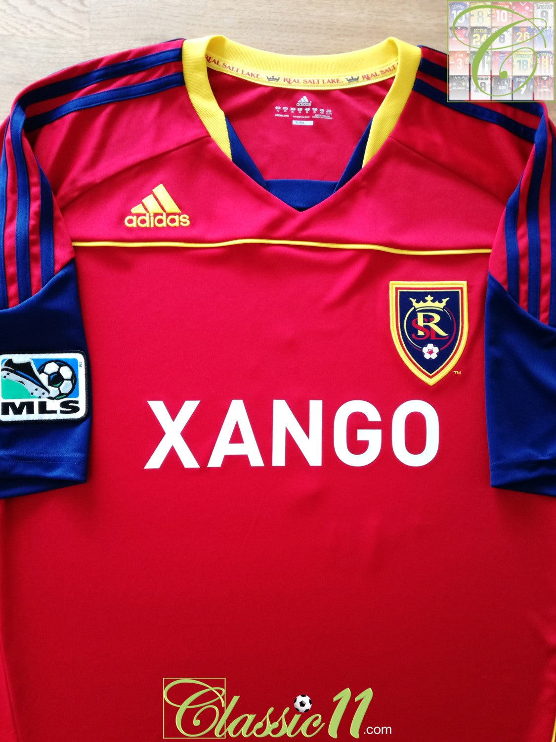 2010 Real Salt Lake Home MLS Football Shirt Pippo #3 (XL)