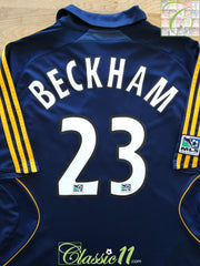 2007 LA Galaxy Away MLS Football Shirt Beckham #23 (XL)