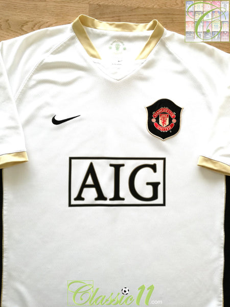 Manchester United FC Retro Jersey Shirt 2007 / 2008 Man Utd
