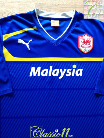 2012/13 Cardiff City Away Football Shirt (XXL)