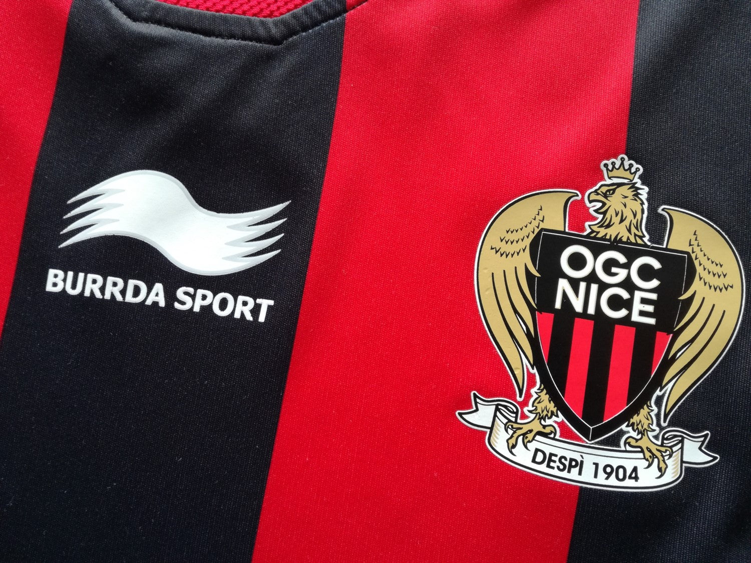 2013/14 OGC Nice Home Football Shirt (S)