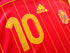 2005 Spain Home World Cup Qualifier Football Shirt Luis Garcia #10 (S)