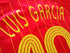 2005 Spain Home World Cup Qualifier Football Shirt Luis Garcia #10 (S)