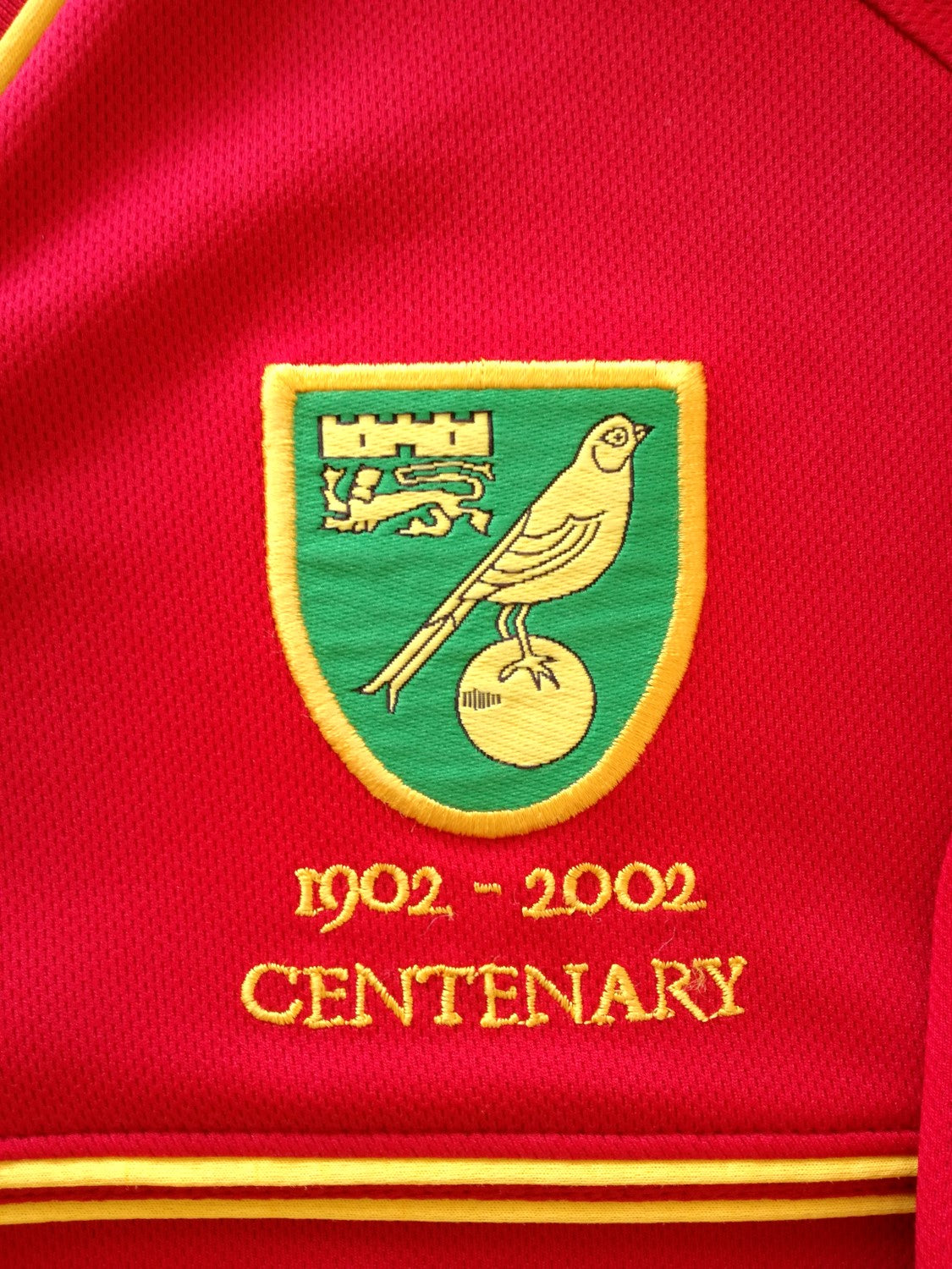 2001/02 Norwich City Centenary Away Football Shirt (XL)