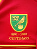 2001/02 Norwich City Centenary Away Football Shirt (XL)