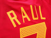 2002/03 Spain Home Football Shirt Raul #7 (M)