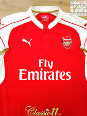 2015/16 Arsenal Home Football Shirt