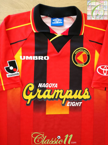 1996 Nagoya Grampus Eight Home J.League Football Shirt (M)