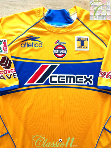 2005/06 Tigres Home Liga MX Football Shirt (L)