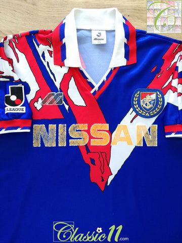 1993 Yokohama Marinos Home J.League Football Shirt