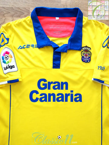 2016/17 Las Palmas Home La Liga Football Shirt (XXL)