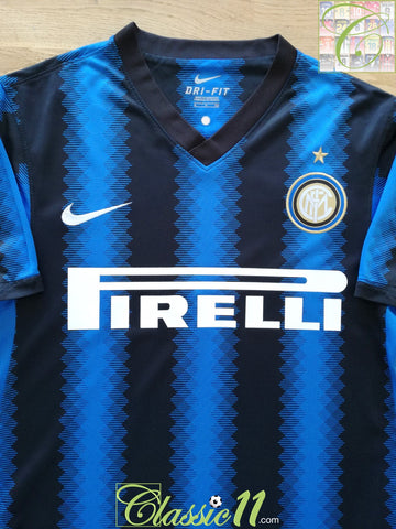 2010/11 Internazionale Home Football Shirt (S)
