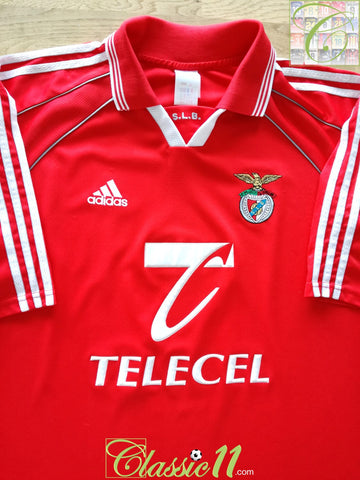 1999/00 Benfica Home Football Shirt (XL)