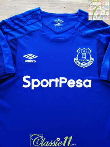 2017/18 Everton Home Football Shirt (M)