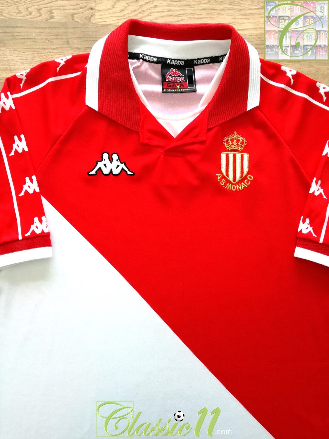 2000/01 Monaco Home Football Shirt (XL)