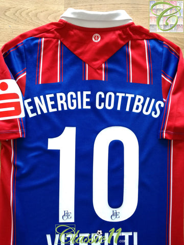 2017/18 Energie Cottbus Home Football Shirt Viteritti #10 (S)