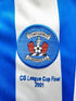 2001 Kilmarnock Home 'League Cup Final' Football Shirt (L)