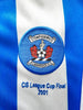 2001 Kilmarnock Home 'League Cup Final' Football Shirt (L)