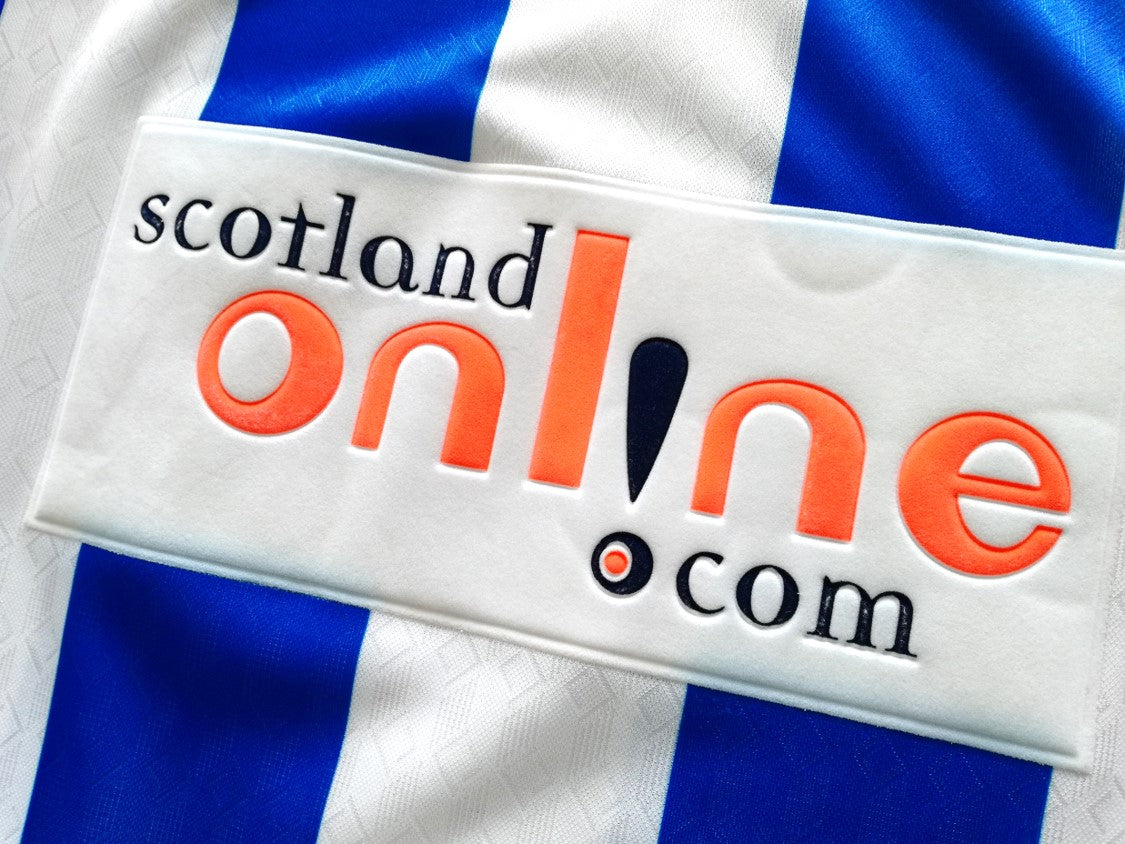 2001 Kilmarnock Home 'League Cup Final' Football Shirt (L)