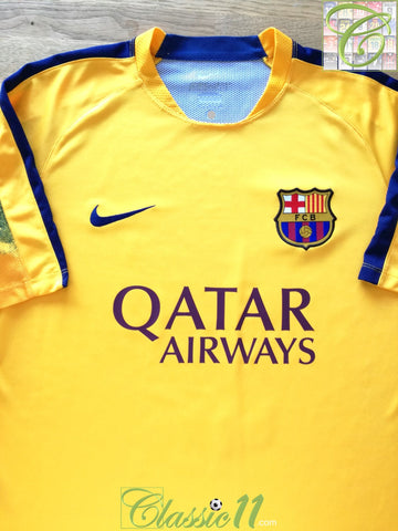 2015/16 Barcelona Warm-Up Football Shirt