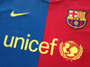 2008/09 Barcelona Home La Liga Football Shirt (S)