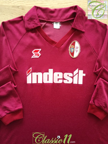 1990/91 Torino Home Football Shirt. (L)
