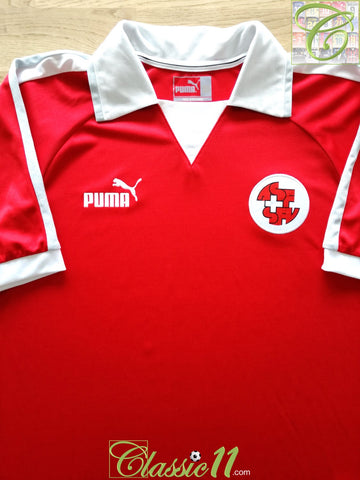 2002/03 Switzerland Home Football Shirt