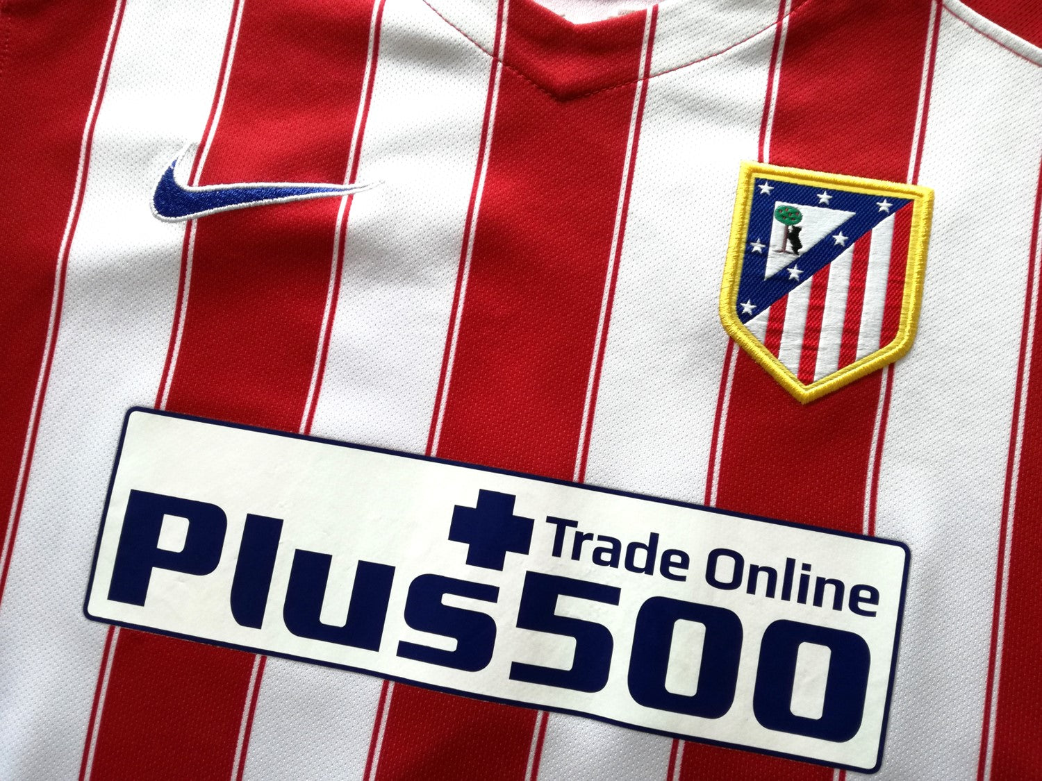 2015/16 Atlético Madrid Home La Liga Football Shirt (B)