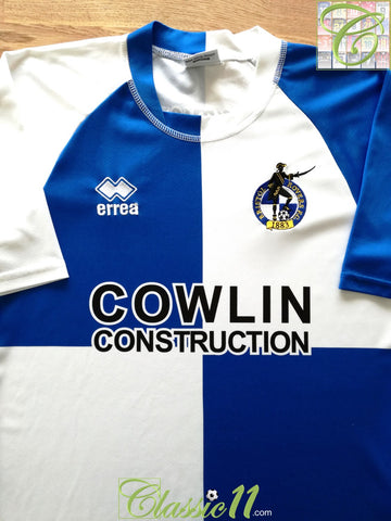 2007/08 Bristol Rovers Home Football Shirt