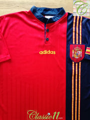 1996/97 Spain Home Football Shirt (XL)