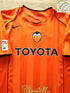 2004/05 Valencia Away La Liga Football Shirt Angulo #10 (Kids)