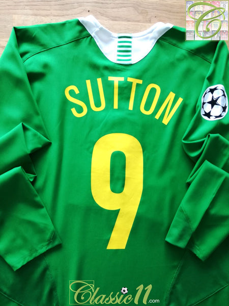2005-06 Celtic Sutton 9 Home Shirt
