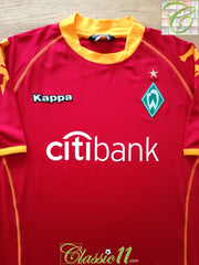 2008/09 Werder Bremen Goalkeeper Football Shirt (XL)