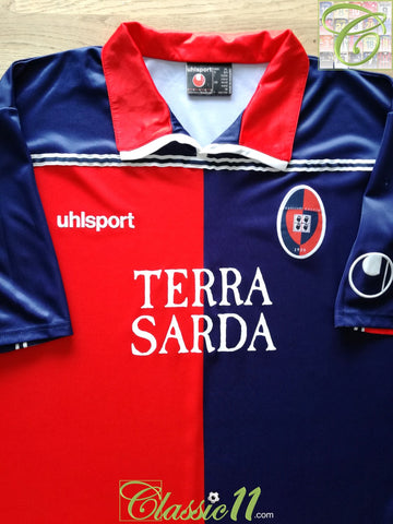 2000/01 Cagliari Home Football Shirt (XL)