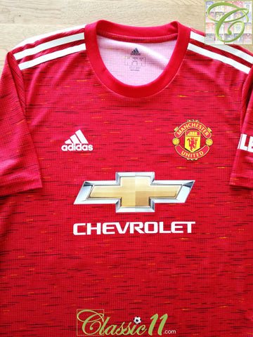 2020/21 Man Utd Home Authentic Football Shirt