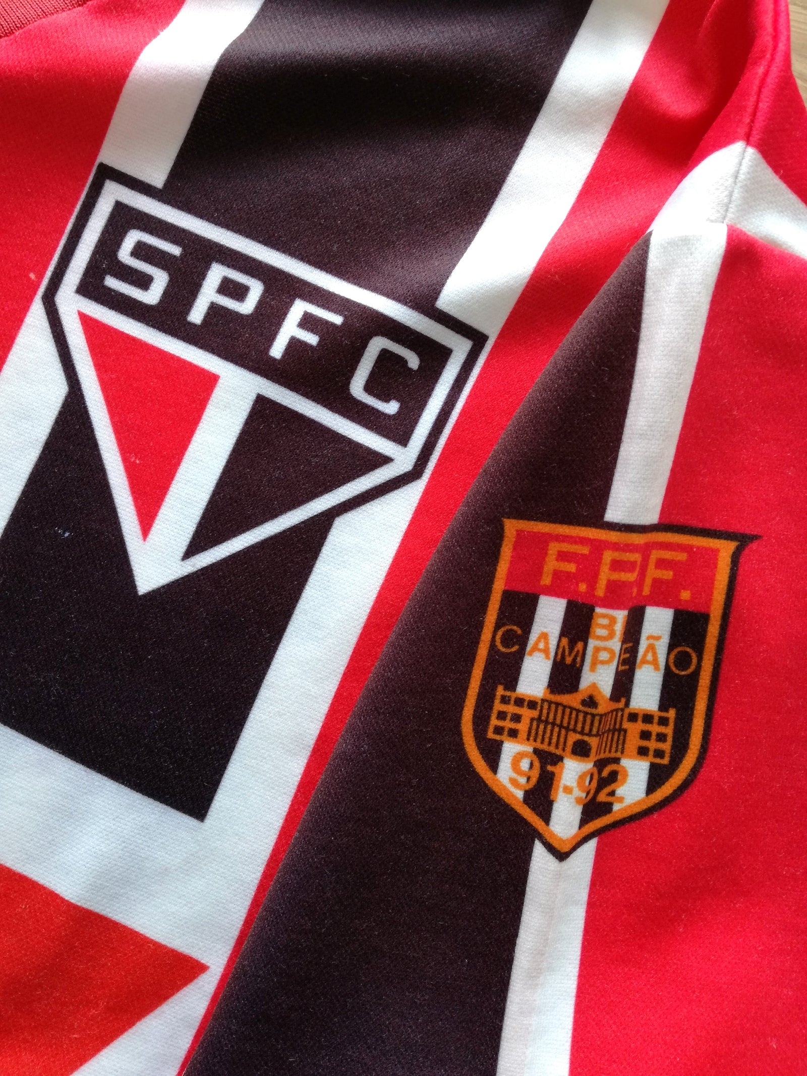 1994 Sao Paulo Away Football Shirt (Juninho) #10 (L)