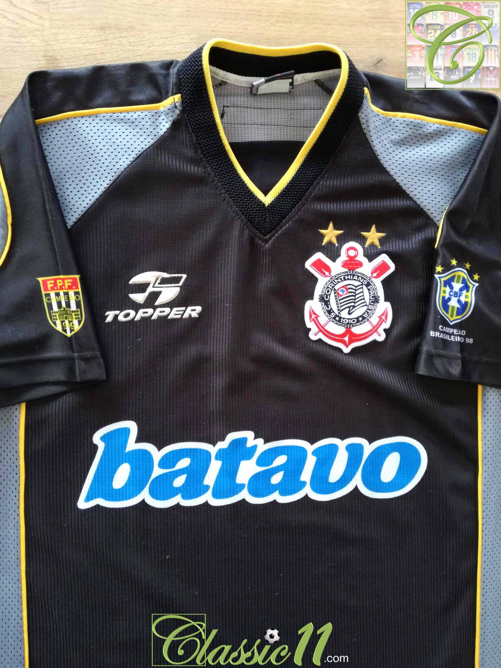 1999 Corinthians 3rd Football Shirt #9 (L)