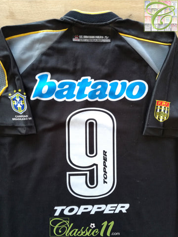 1999 Corinthians 3rd Football Shirt (Luizão) #9 (L)
