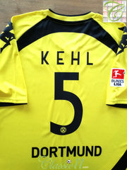 2010/11 Dortmund 'Winter' Bundesliga Football Shirt Kehl #5 (XXL)