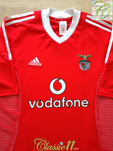 2002/03 Benfica Home Football Shirt