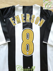 2004/06 Juventus Home Football Shirt Emerson #8 (L)