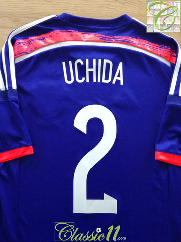 2013/14 Japan Home Football Shirt Uchida #2