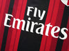 2014/15 AC Milan Home European Cup Football Shirt (XL)