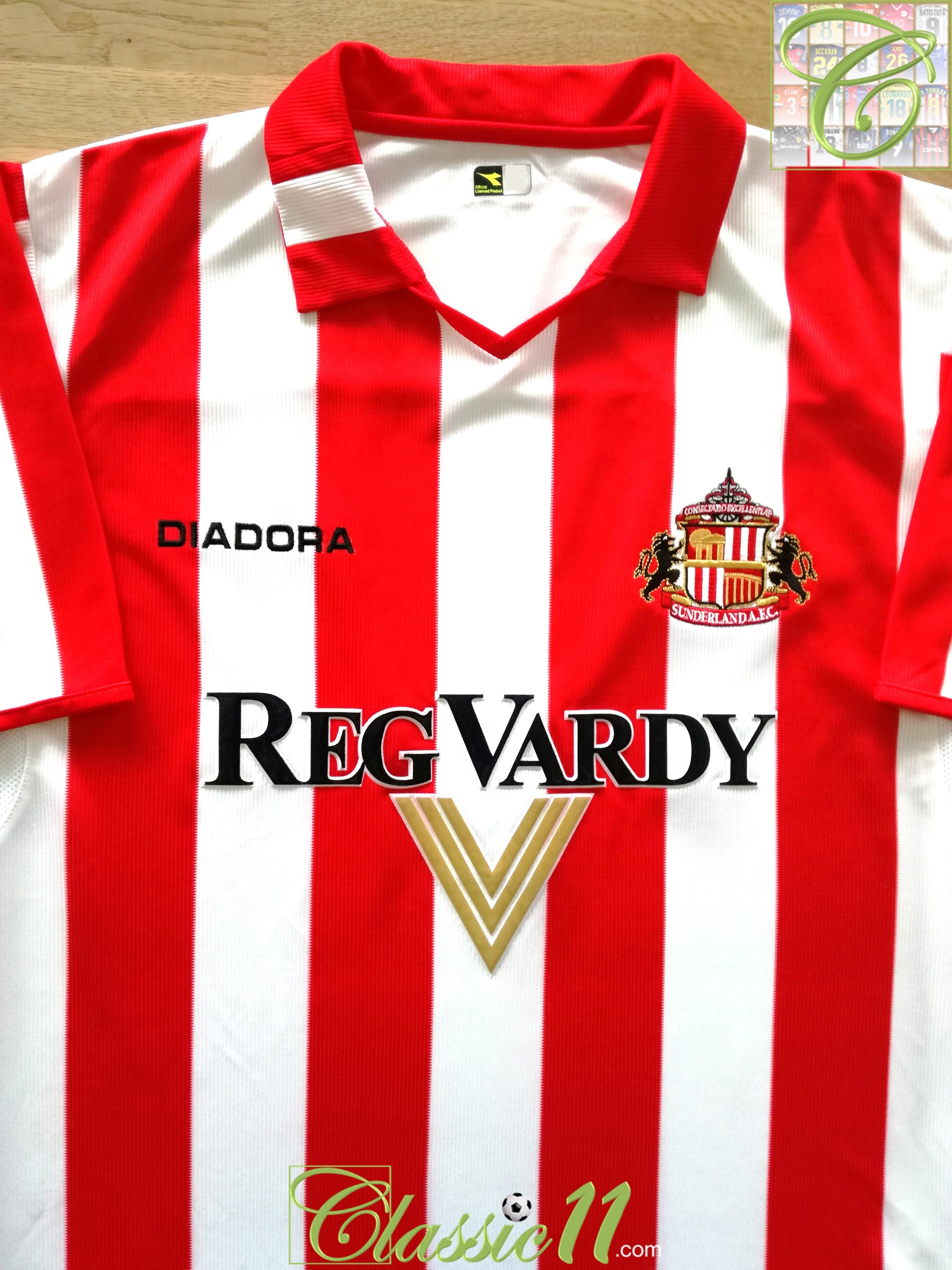 2004/05 Sunderland Home Football Shirt (Y)