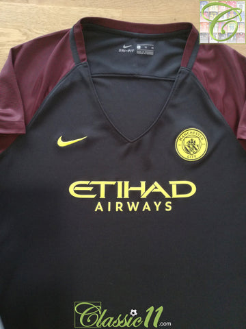 2016/17 Man City Away Football Shirt (W) (XL)